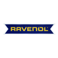 Наклейка RAVENOL цвет.желтый/синий с обводкой 400х82 мм