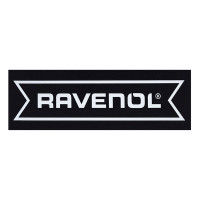Наклейка RAVENOL белая плоттер трафарет 300x61 мм