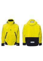 Куртка укороченная мужская желтая, капюшон желтый ADIDAS Gore-tex