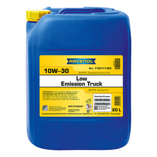 Low Emission Truck 10W-30