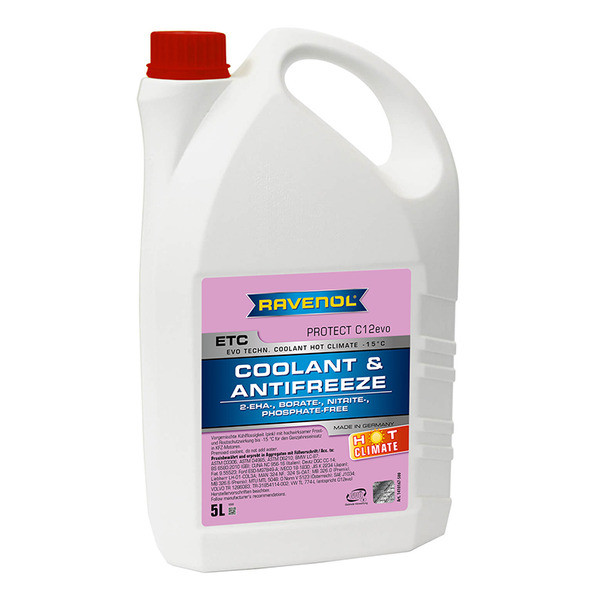 RAVENOL ETC Hot Climate -15C Protect C12evo