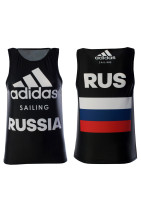 Футболка без рукавов черная ADIDAS SAILING