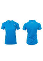 Рубашка-поло женская голубая (100% полиэстер) ADIDAS