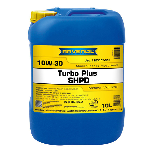 Turbo Plus SHPD 10W-30